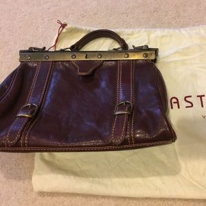 Italian leather dr bag